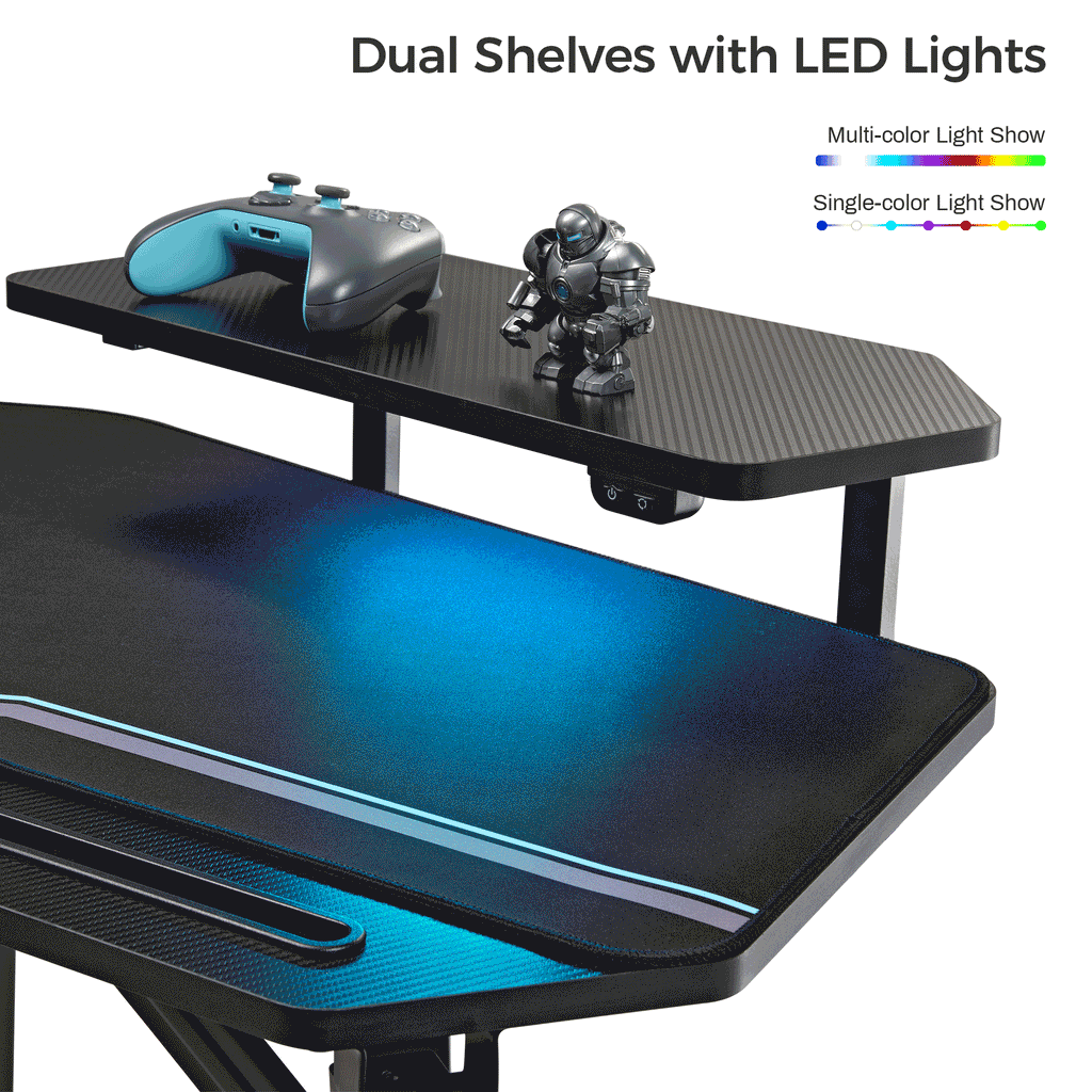 Wing-Shaped Studio Desk (73x23)