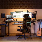 High-Back Mesh Office and Gaming Chair, Black