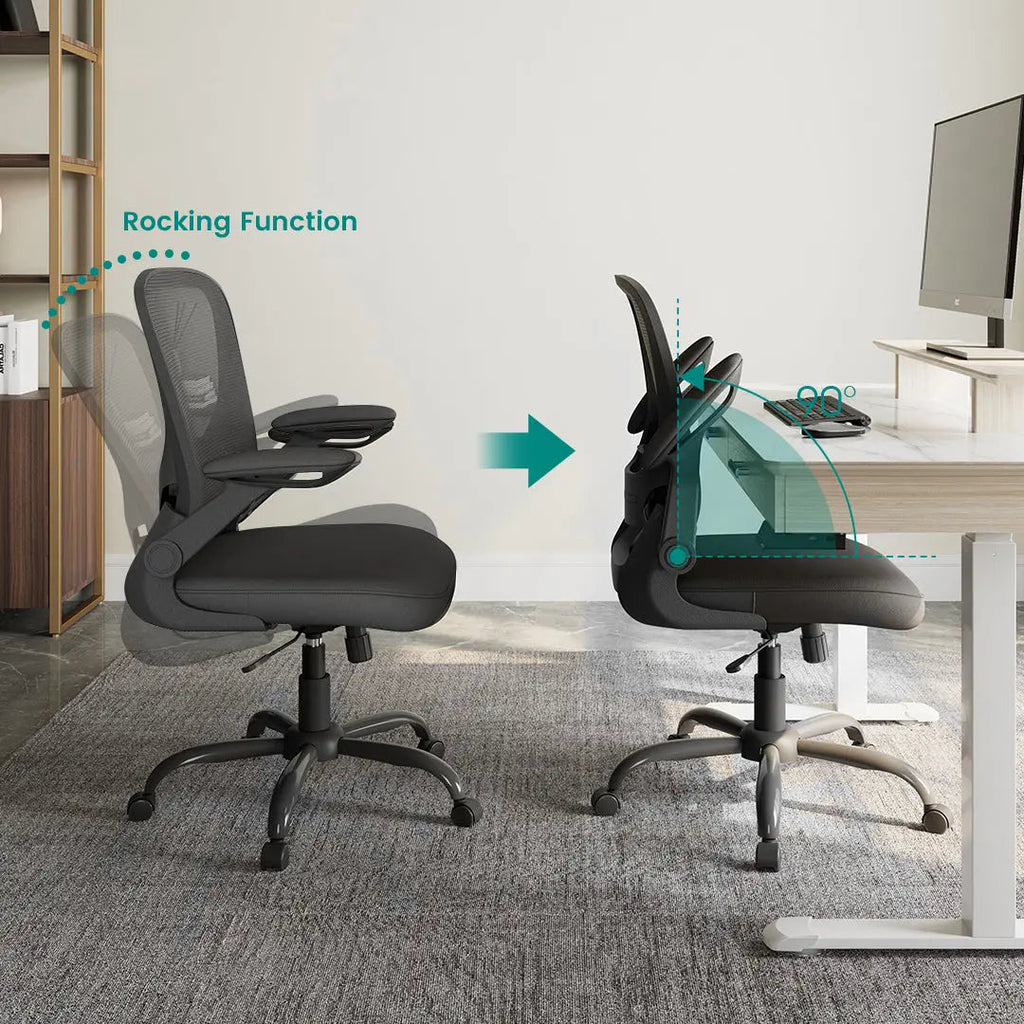 Ergonomic Office Chair - Mesh Back Lumbar Support, Budget-Friendly
