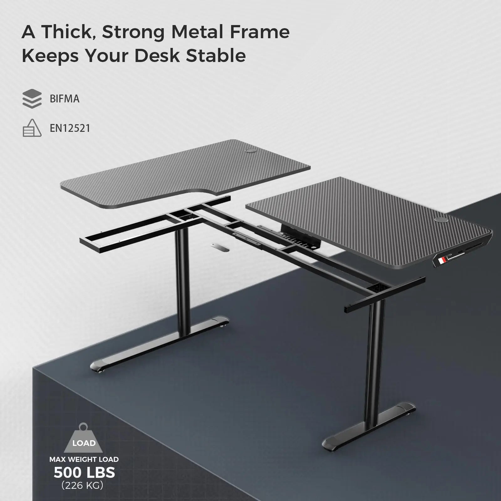 L Shaped Gaming Desk (60x24)