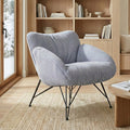 Soft Padded Cozy Lounge Chair, Blue