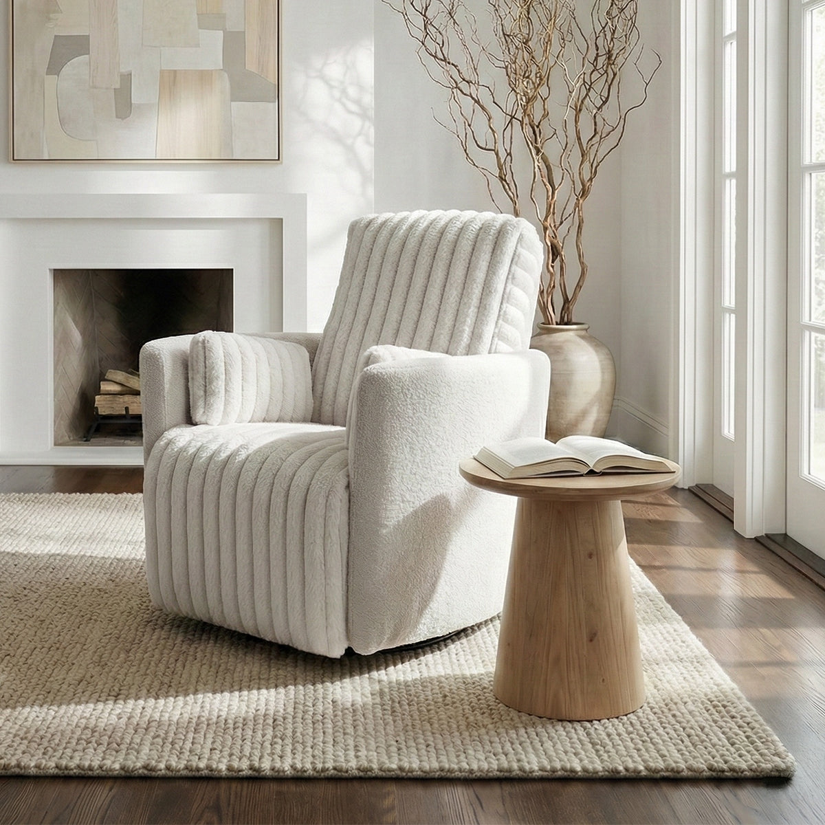 Swivel Rocking Manual Recliner