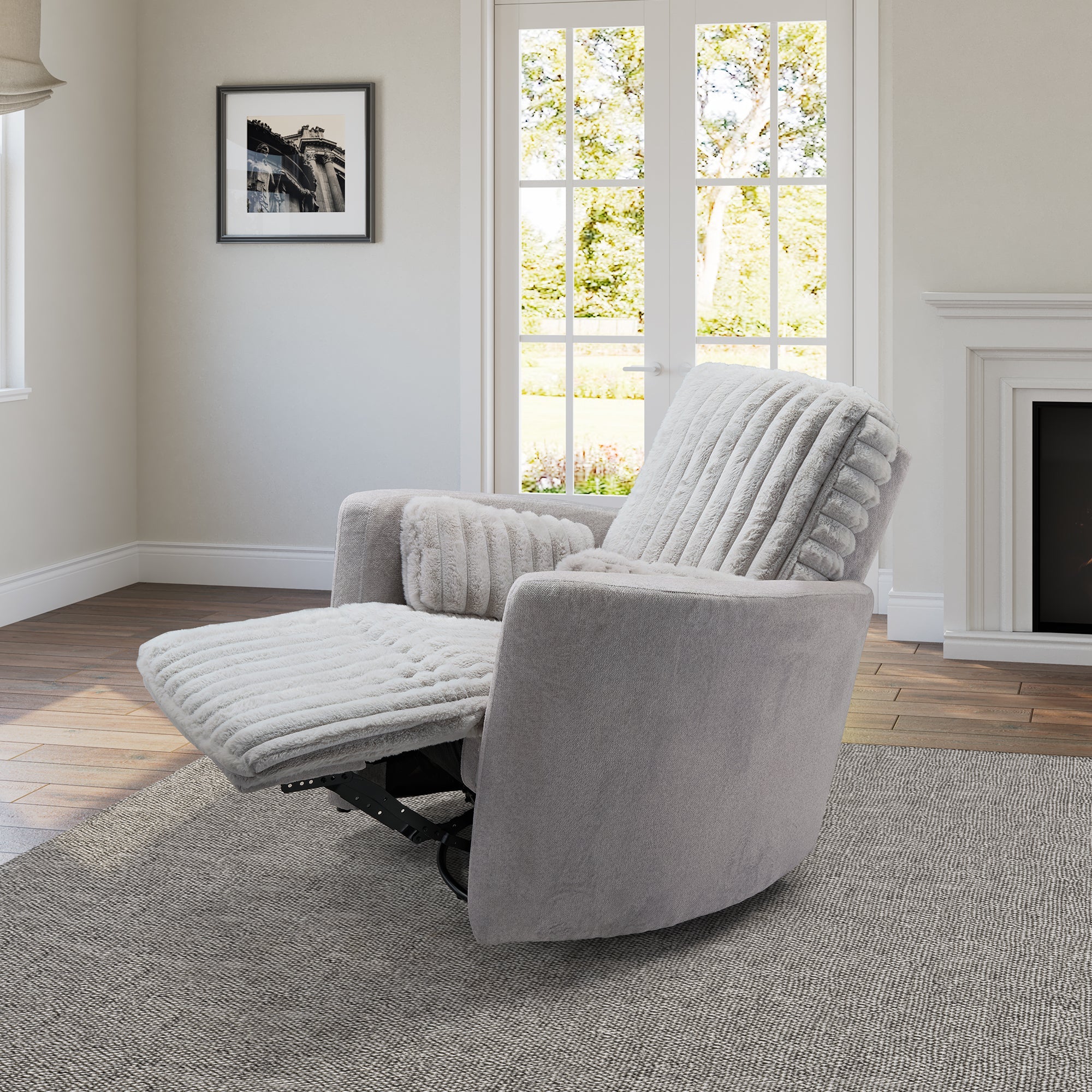 Swivel Rocking Manual Recliner