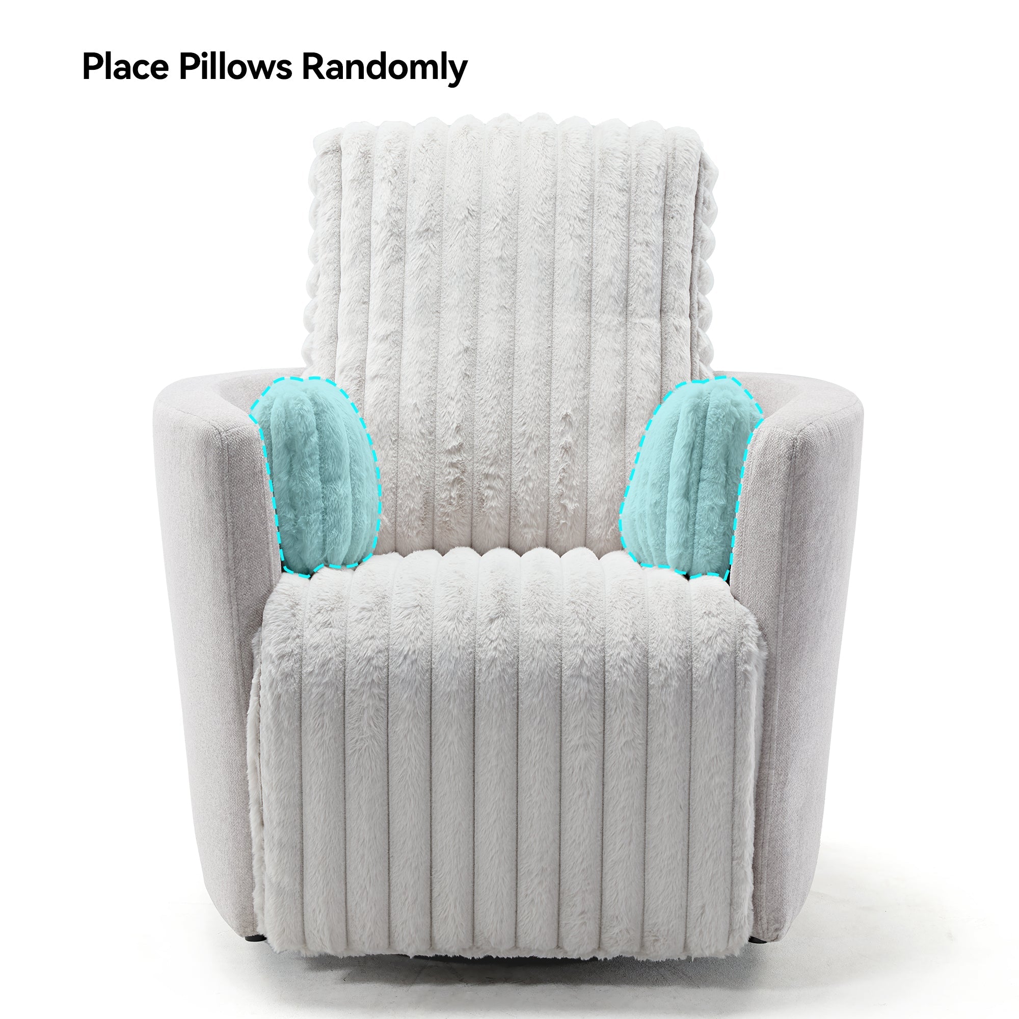 Swivel Rocking Manual Recliner
