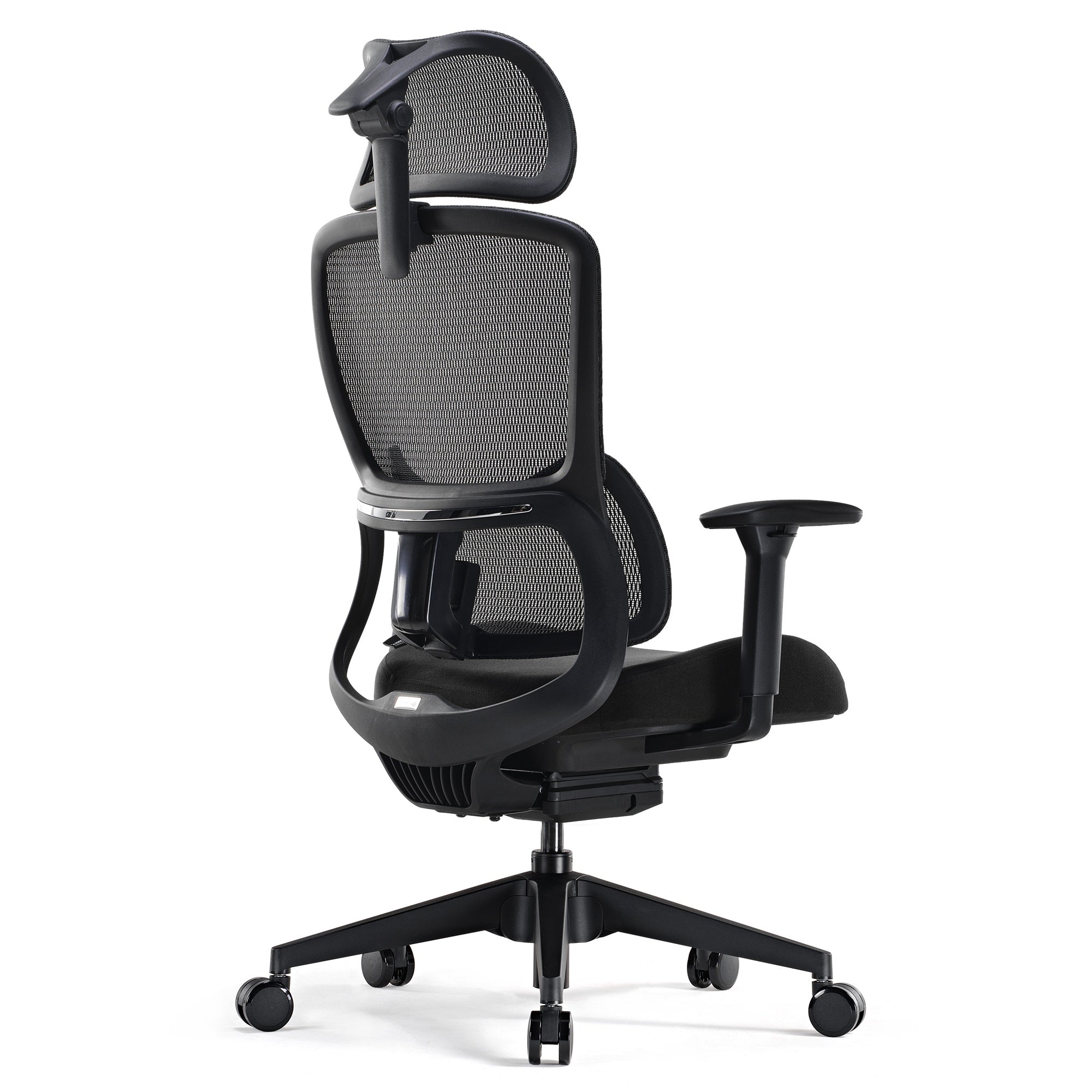 Ergonomic Office Chair - 3D Adaptive Lumbar Support Adjustable