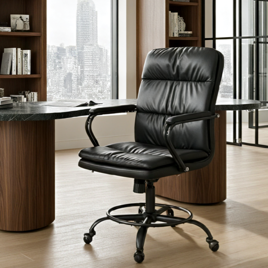 PU Leather Home Office Chair