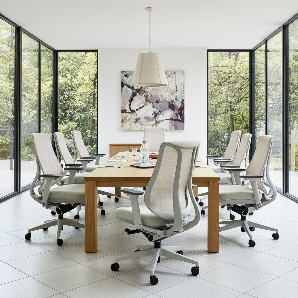 Ergonomic Office Chair - Mesh Modern Silhouette Smart Adjustability