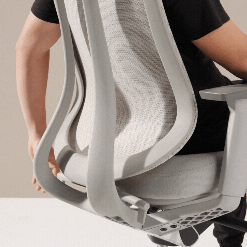 Ergonomic Office Chair - Mesh Modern Silhouette Smart Adjustability