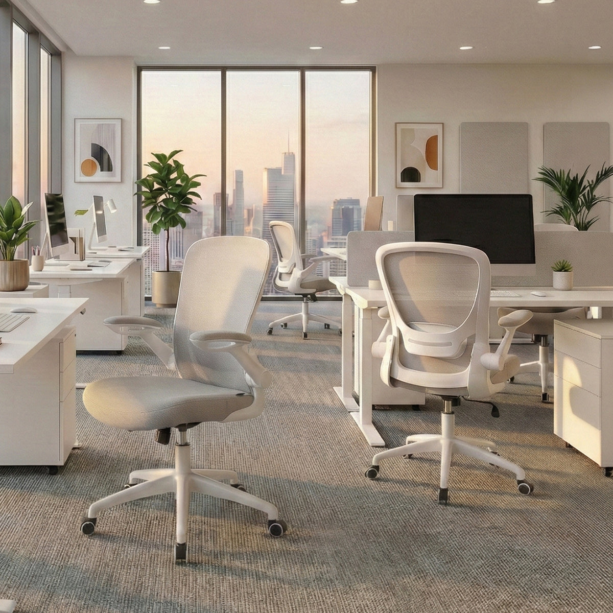 Ergonomic Office Chair - Mesh Back Lumbar Support, Budget-Friendly