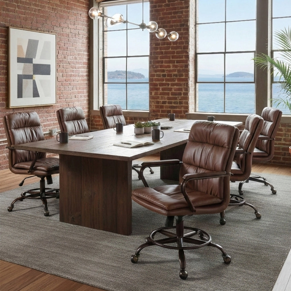 PU Leather Home Office Chair