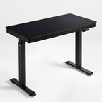 Electric Standing Desk with Wireless Charging and USB Hub, White